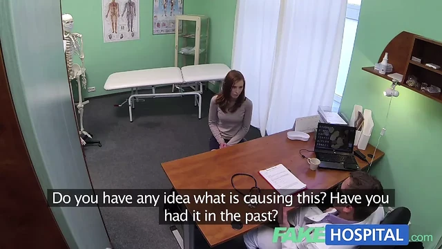 FakeHospital страстная рыжая и тугая киска вызывает кримпай