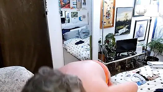 1361 Aarons özel külot geçit töreninde onu yakaladım