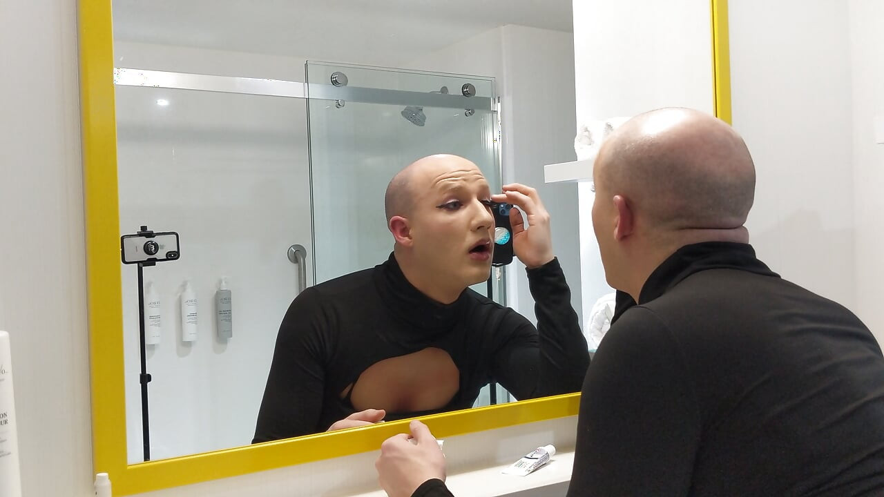 Crossdressing Makeover Transformation