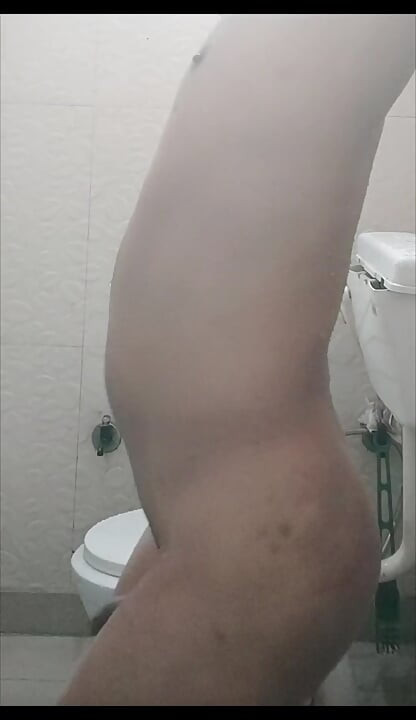 Amazing hard and long Indian dick clapped vigorously.