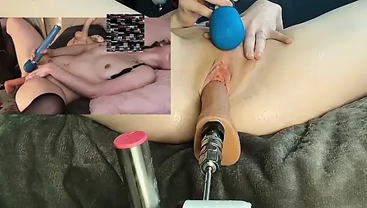 Wet Fountain Squirting And Making the Best Orgasm Faces
