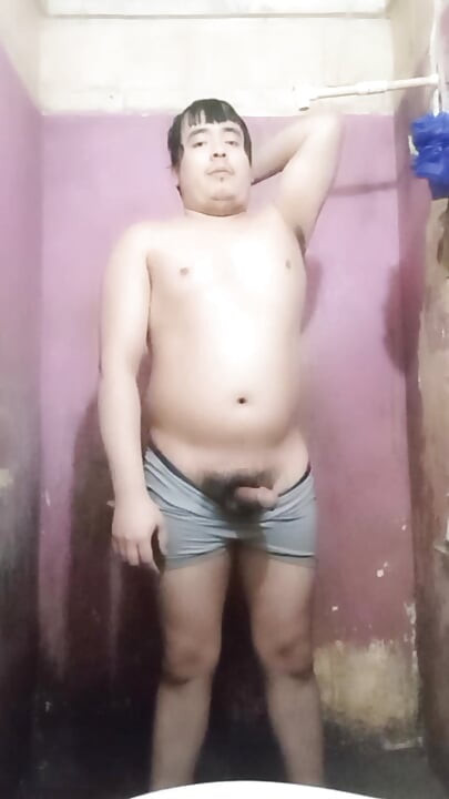 Jesus in boxer pulling his penis chapter 7