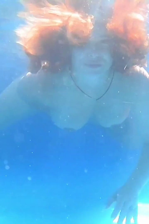 Underwater in Pool