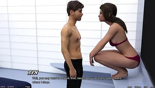 Stranded In Space 181 - 19 Year Old Red Head Gets Her Biggest Birthday Wish. A FFM Threesome