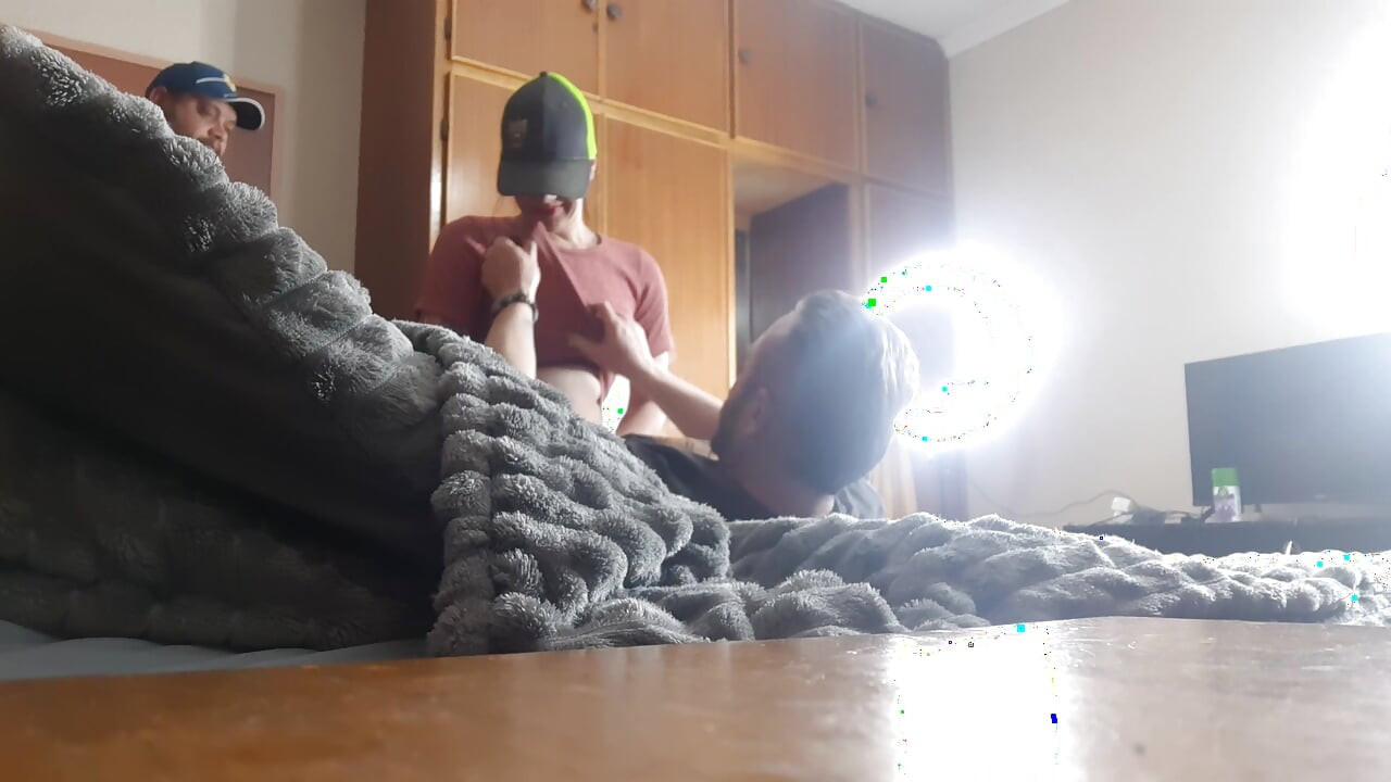 Ella no lo vio grabando
