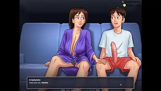 Summertime Saga Debbie All Sex Scenes (Dubbed)