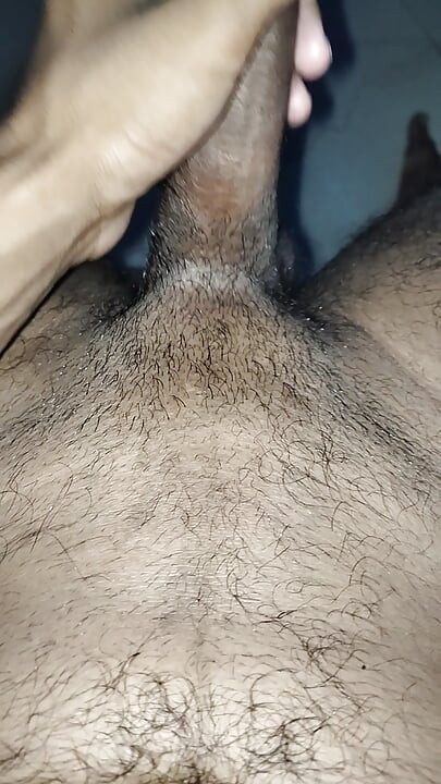 Jerking my juicy cock thinking about your pussy