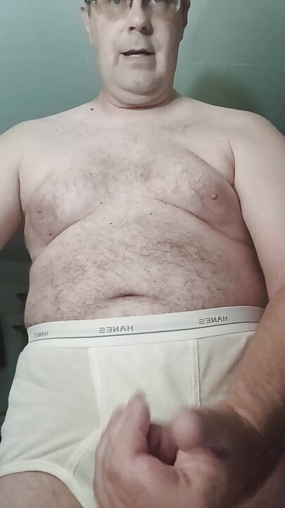 Hanes tighty whities cum video
