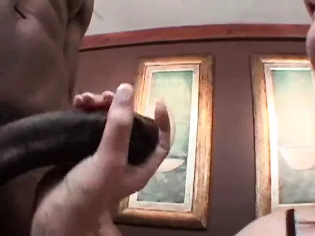White whore takes black cock up her ass while giving a blowjob