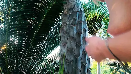 PUBLIC SEX WITH CUMSHOT IN THE PARK!