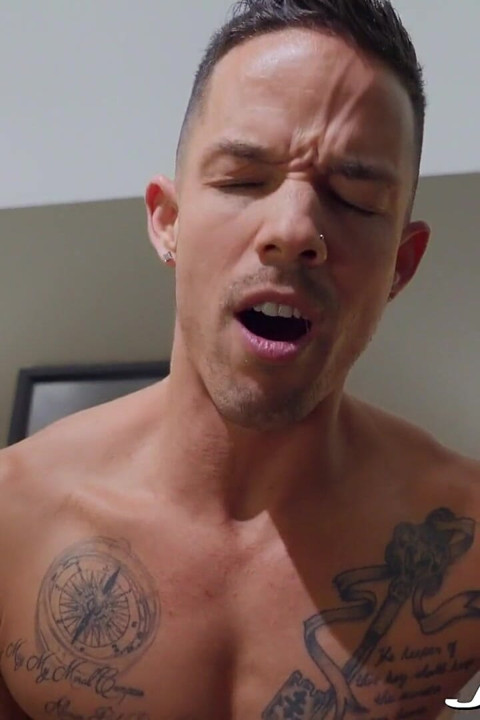 Johnny Rides a Long Uncut Cock
