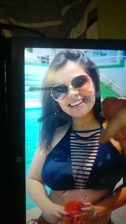 thick cum tribute for hot mexican bikini slut