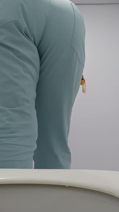 Stunning moment from "PUBLIC BATHROOM RECORDS NURSE"