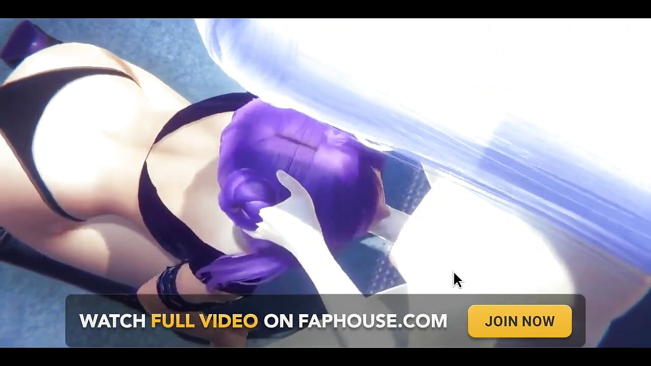 ח Kda הנטאי - אוולין פוטה מזיינת את התחת של קיסה ומציצה - מנגה יפנית אסייתית אנימה משחק פורנו