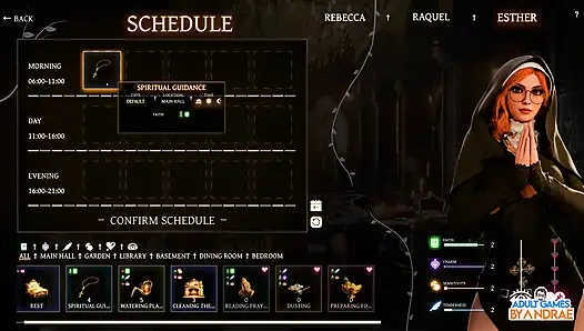 Sisters in Sin Gameplay Part 4 - The Basement Mystery and Raquel's Temptation