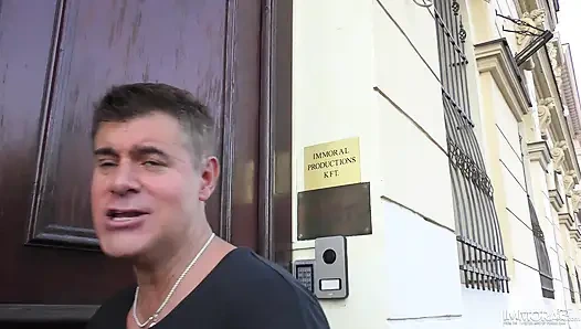 Arab teen big natural bouncing tits hot, sweaty sex. Tiny Aysha Dama unshaven pussy cums close up!