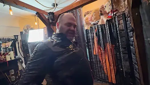 Part 2:- DS, Bear and Cum Loving Whore first time!