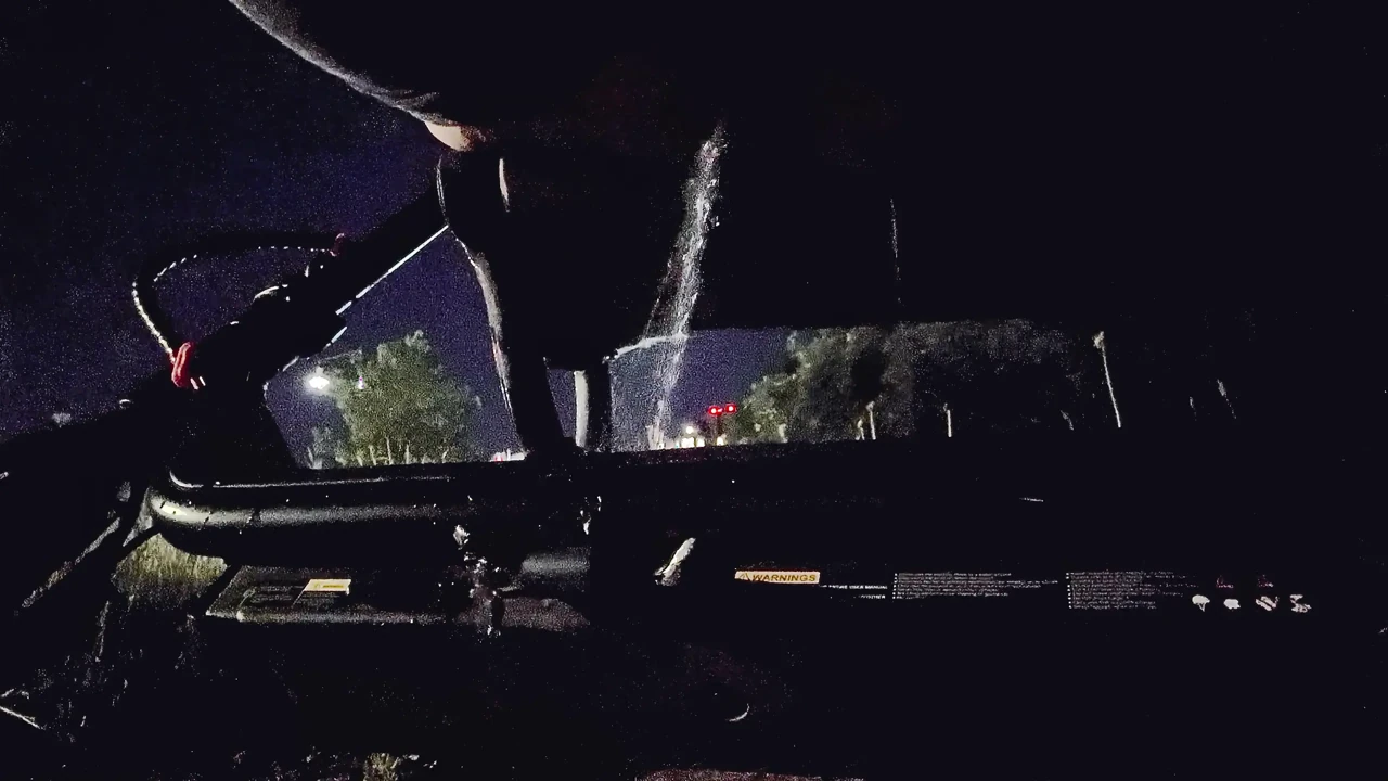 Pissing in public on my scooter