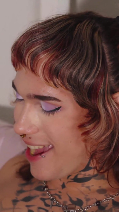 Shade Night's Romantic Encounter: Trans Girlfriend Pleasures Her