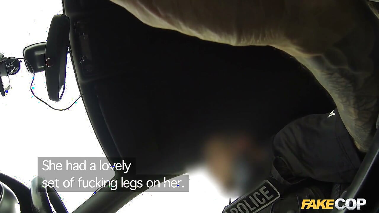 Fake Cop - Truck Stop Temptation: Slutty Cutie Fucked Hard in the Police Car with Deep Throat Action