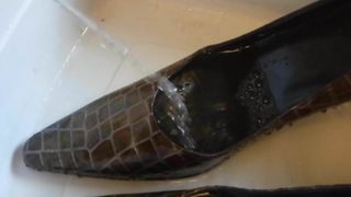 Meando sexy zapatos de cocodrilo de jackandcoke1947