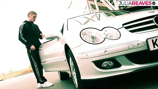 Milf moans as a huge cock thrusts her tight pussy deep