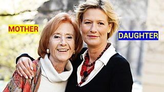 Moeder en dochter Rosemarie Fendel + Suzanne von Borsody