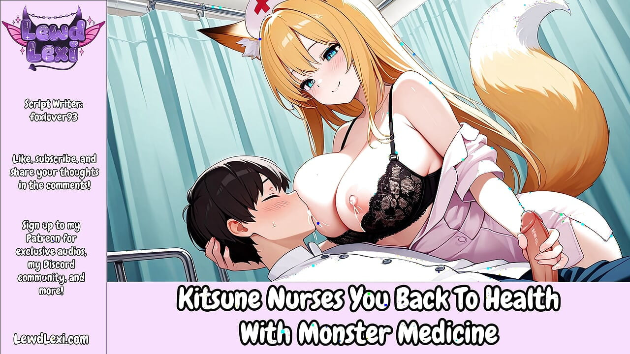 Kitsune sjuksköterskor du tillbaka till hälsan med Monster Medicine - Erotiska ljudrollspel