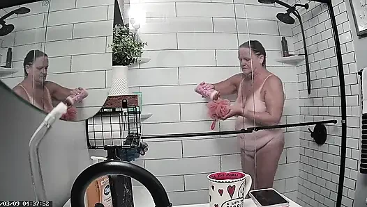 Mrs. Joanne Tanner a Real Public Schoolteacher Captured in the Shower 03-09-2026