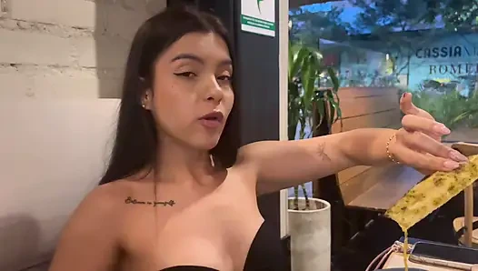 POV You Score On A Date with A Hot Latina and Give Her a Massive Breeding Creampie