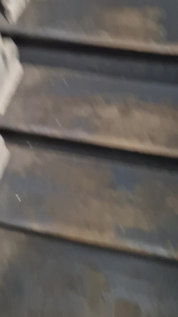 Momento imperdível de "Pee stairway"