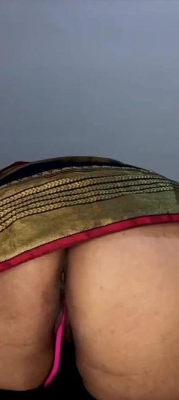 Spectacular moment from "Desi Indian aunty saree blouse removing webcam show live"