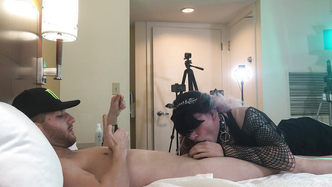 Goth crossdresser jade madison bú cu - tổng hợp 2