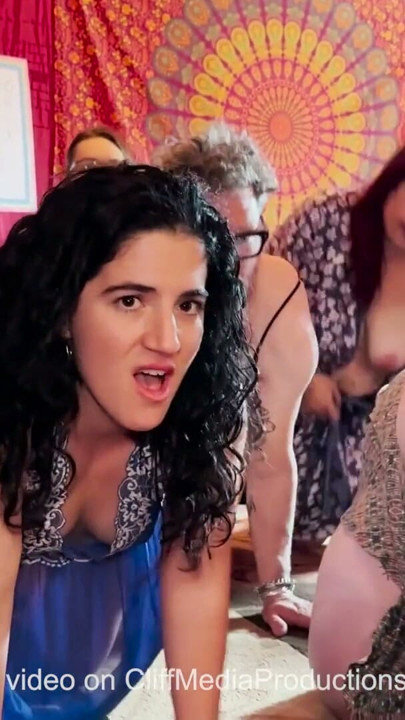 Tops Only Pajama Party: Fuckfest on a Bunch of Horny Bottoms - Cliff Media | Clip 1