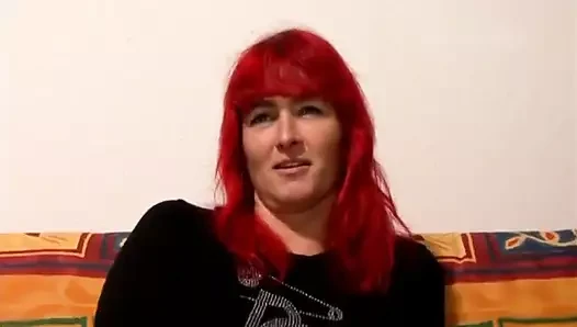 What would this German MILF do if she didn't always have her favorite dildo with her?