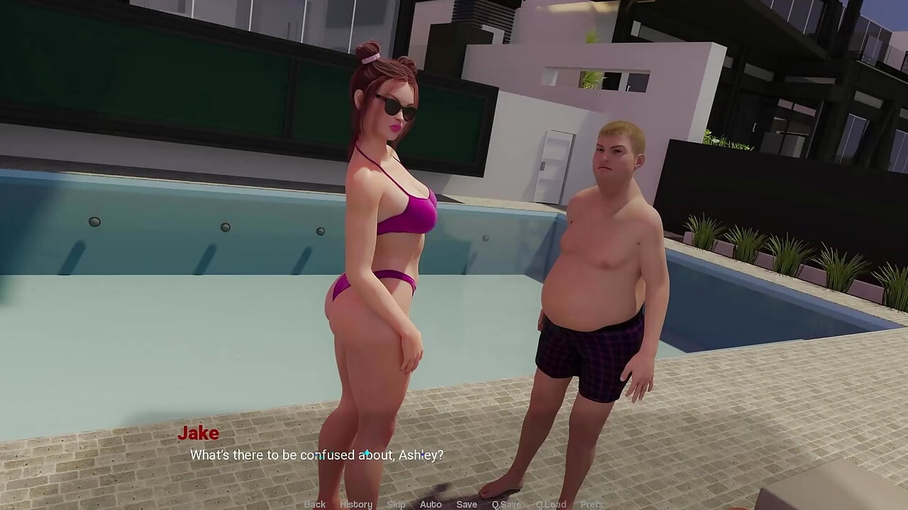 Далеко від дому No42 - анімована секс-гра - трахає цю мачуху і його дівчину