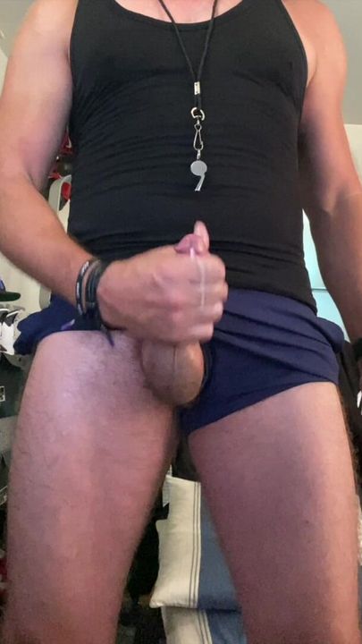 Check out JockDad87&#039;s July 28th Cumshot. I am always horny and ready to shoot a load of my yummy  jock cum. Who wants to lick it off of my hand?