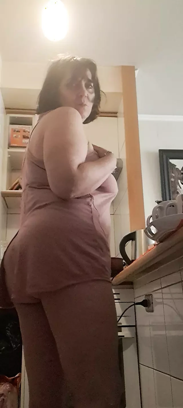 alone in the kitchen