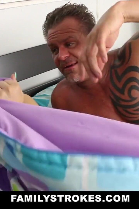 Cute blonde cali sparks gives step daddy full gf experience