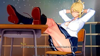 Futa Bands Hot Girl While Nala Throatfucks- Futa's World of Ntr #4