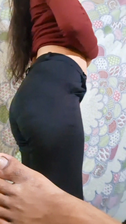 Students like big cock tight pussy shor skirt jeans top | Clip 1
