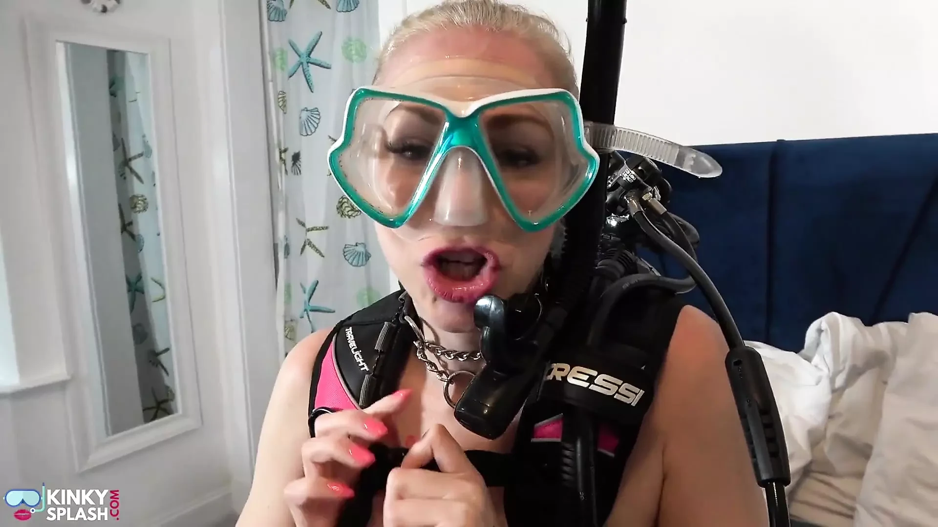 Scuba Bondage JOI - Láncold le magad és élvezz velem