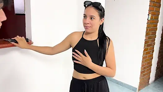 THE DELIVERY GUY COMES TO MY APARTMENT, BUT I DON'T HAVE ANY MONEY TO PAY HIM, SO I PAY HIM BY HAVING SEX WITH HIM