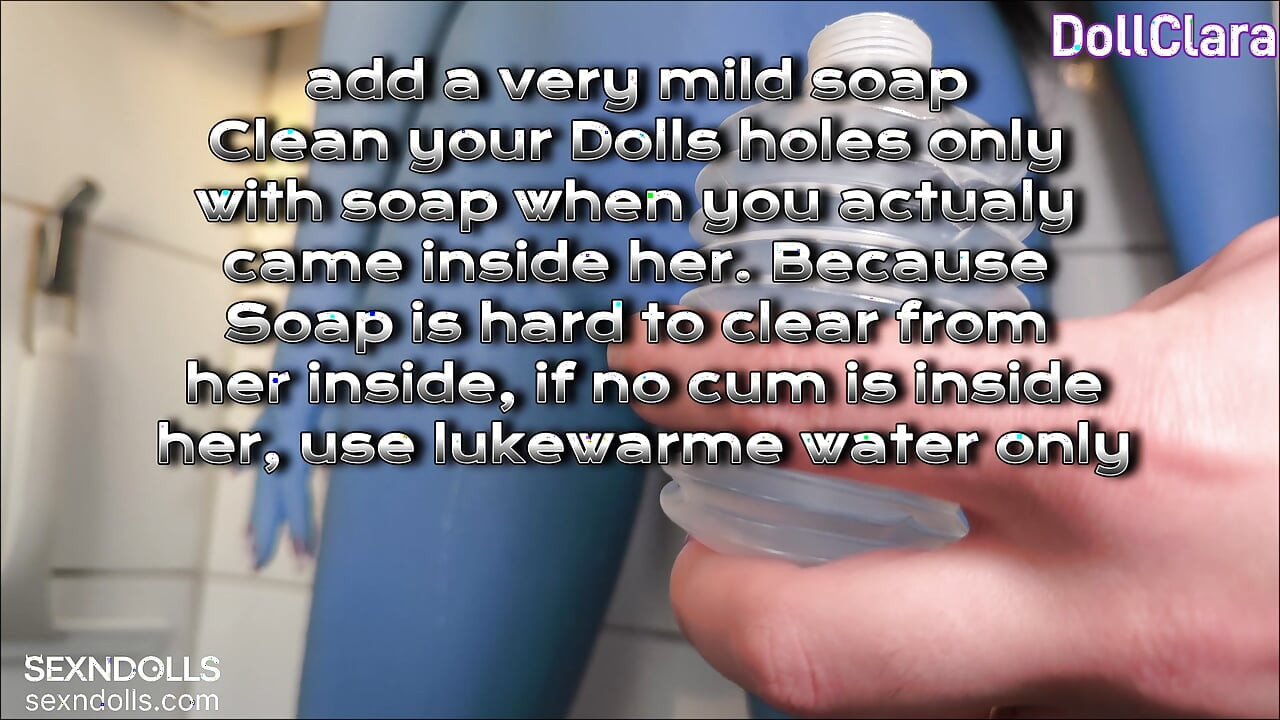 Behind The Scenes: Cleaning & Maintaining a Sex Doll