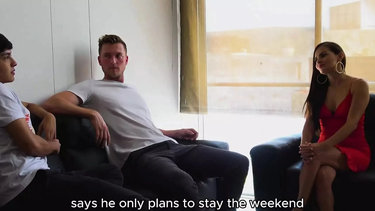 MY FOREIGN FRIEND FUCKS MY STEPMOM