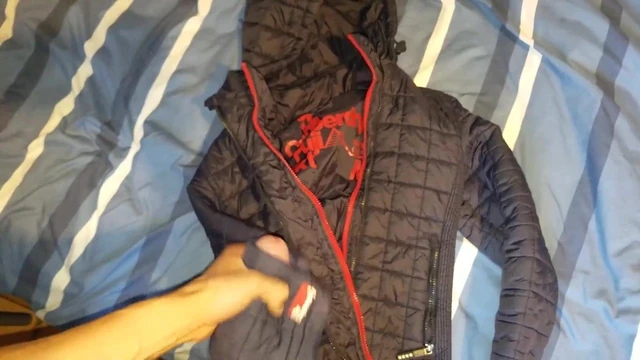 Superdry Jacket Cumshot