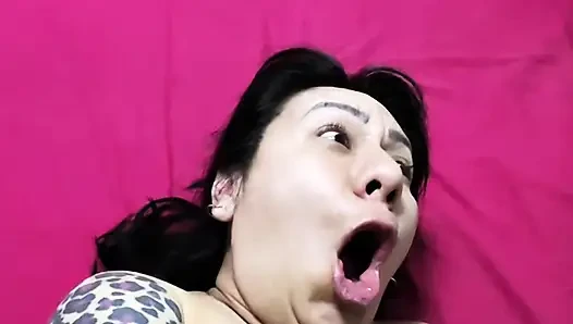 Ich finde heraus, dass jemand, meine ehefrau und ich, gesichtsbesamung machen