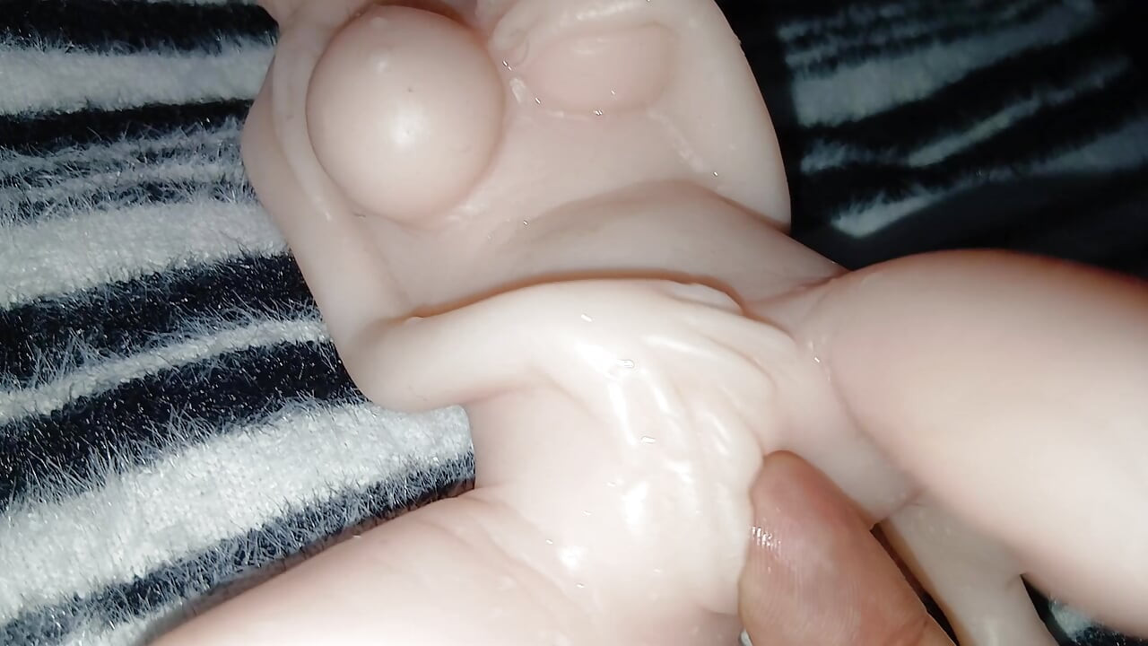 Ultra Lifelike Silicone Doll POV - 4K Solo Toy Session
