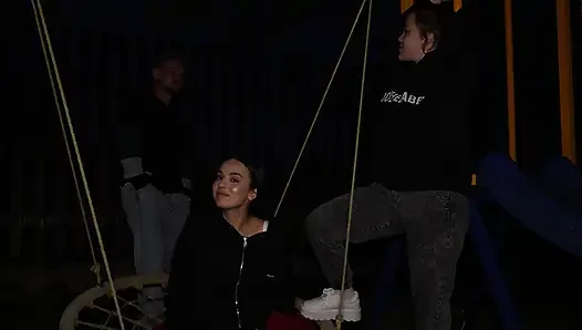 Ночной Секс На Улице