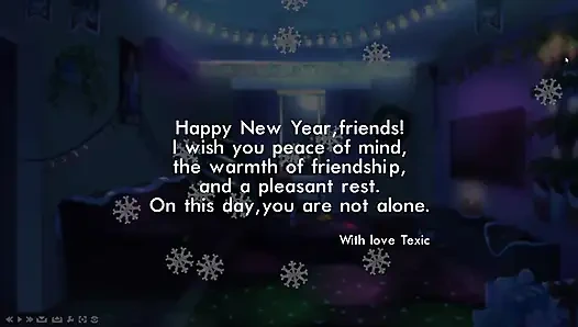 celebrating Christmas with my stepmother she gave me a very happy gift porn game